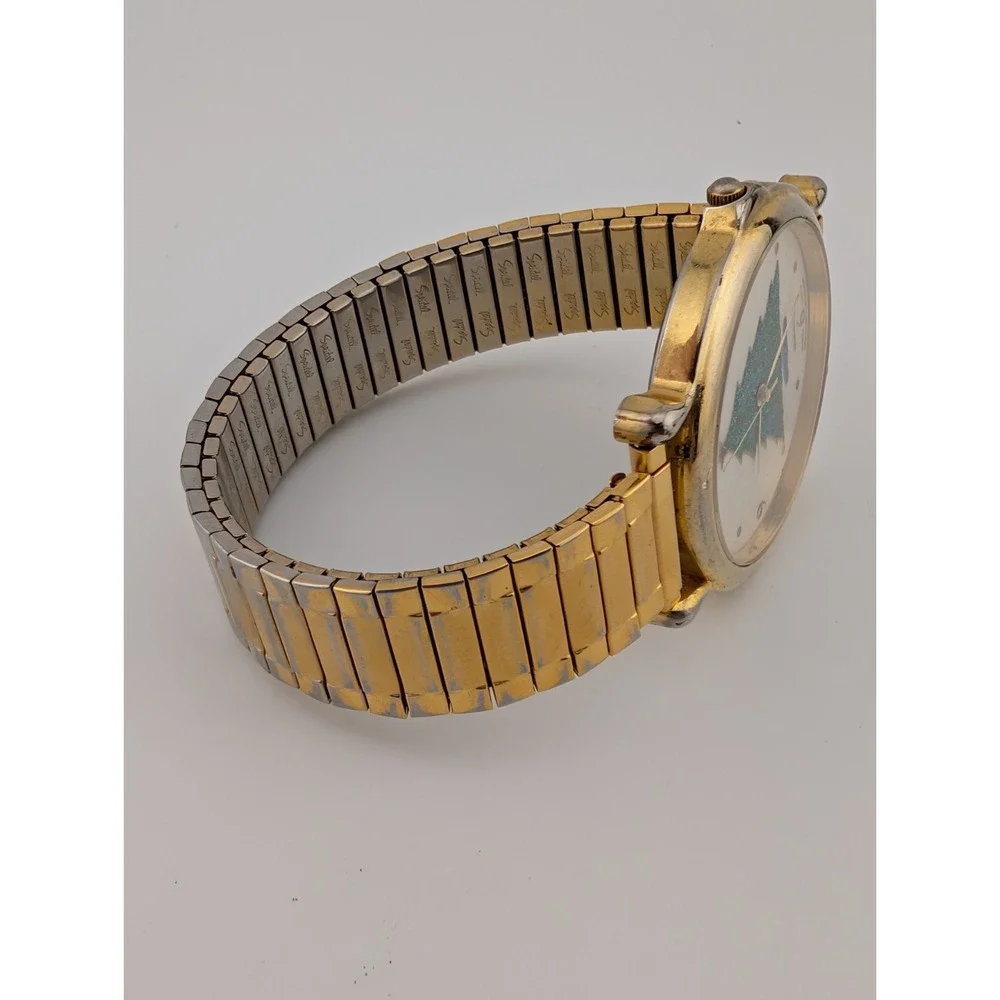Vintage Servon Christmas Tree Swiss Watch 7.5